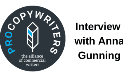 Birmingham Copywriter Anna Gunning Interviewed by The Professional Copywriters’ Network
